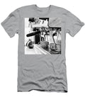 Espresso Machine and Porcelain Cups Modern Industrial Structural Study Bw Fine Art Dmr Filho T-Shirt