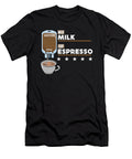 Espresso Milk Espresso Shot Injection Coffee Bean Tshirtconcepts Marvin Poppe T-Shirt