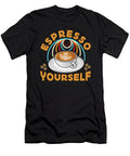 Espresso Yourself Coffee Drinker Barista Caffeine Tshirtconcepts Marvin Poppe T-Shirt
