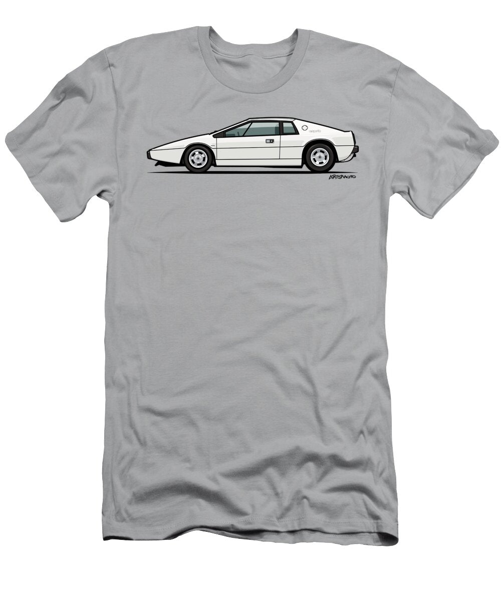 Esprit S1 Monaco White 1976 Monkey Crisis on Mars T-Shirt