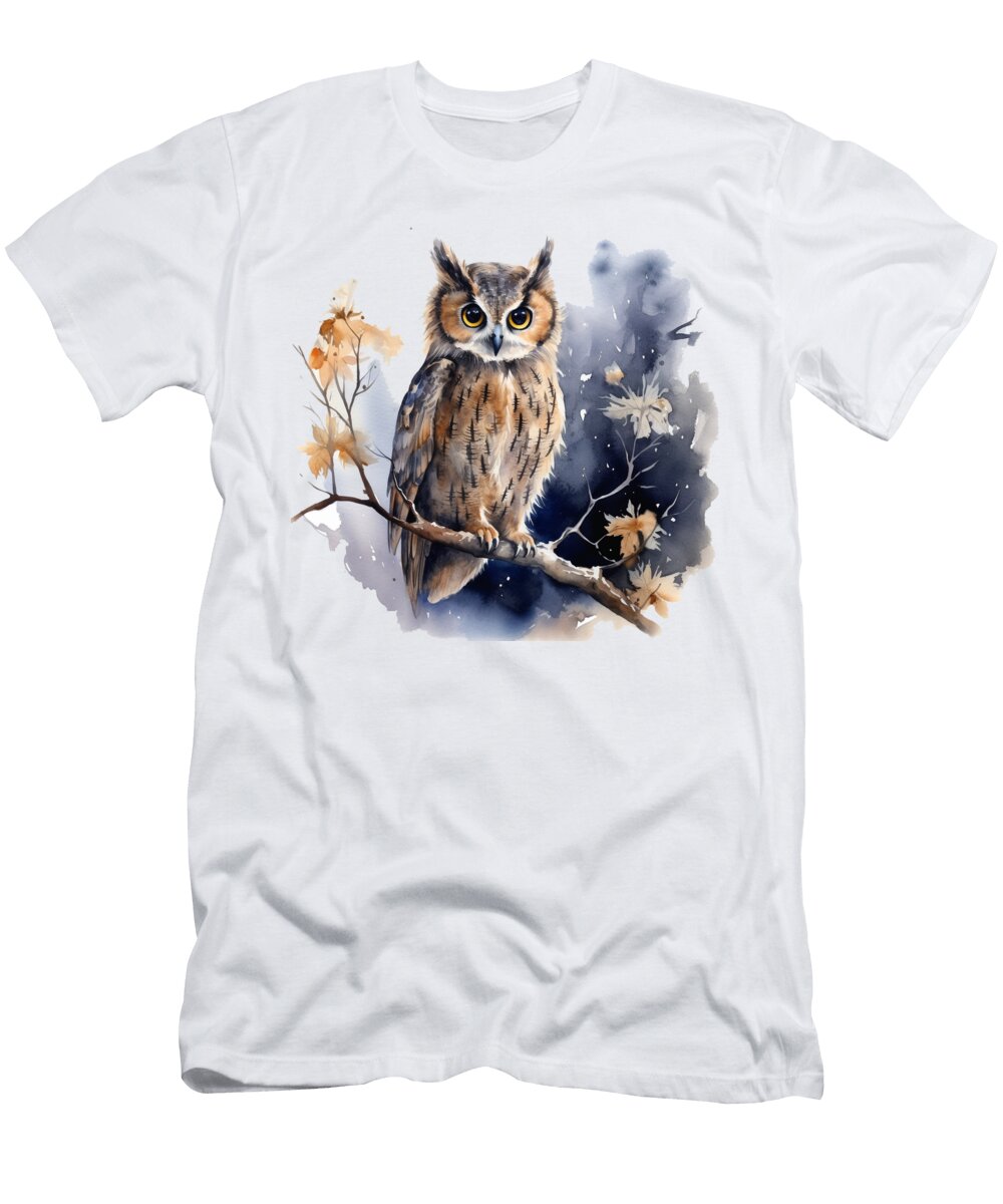 Eurasian Eagle Owl Chick Lauras Creations T-Shirt