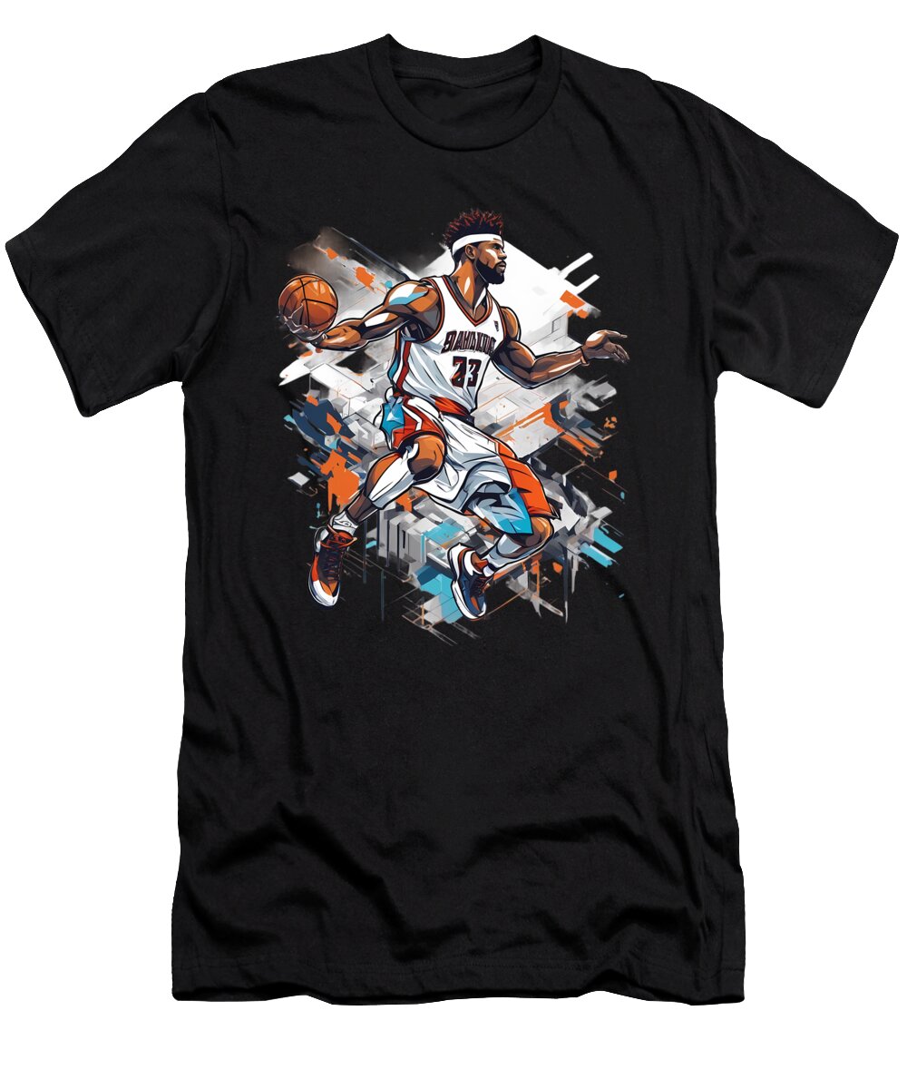 Euro Basketball Anime Girl Nft T-Shirt