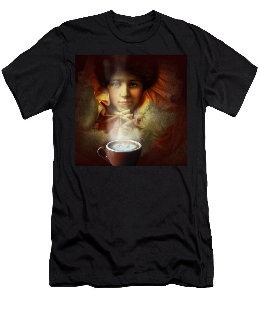 Even a Picture Can Appreciate the Smell of Coffee Jeff Burgess T-Shirt
