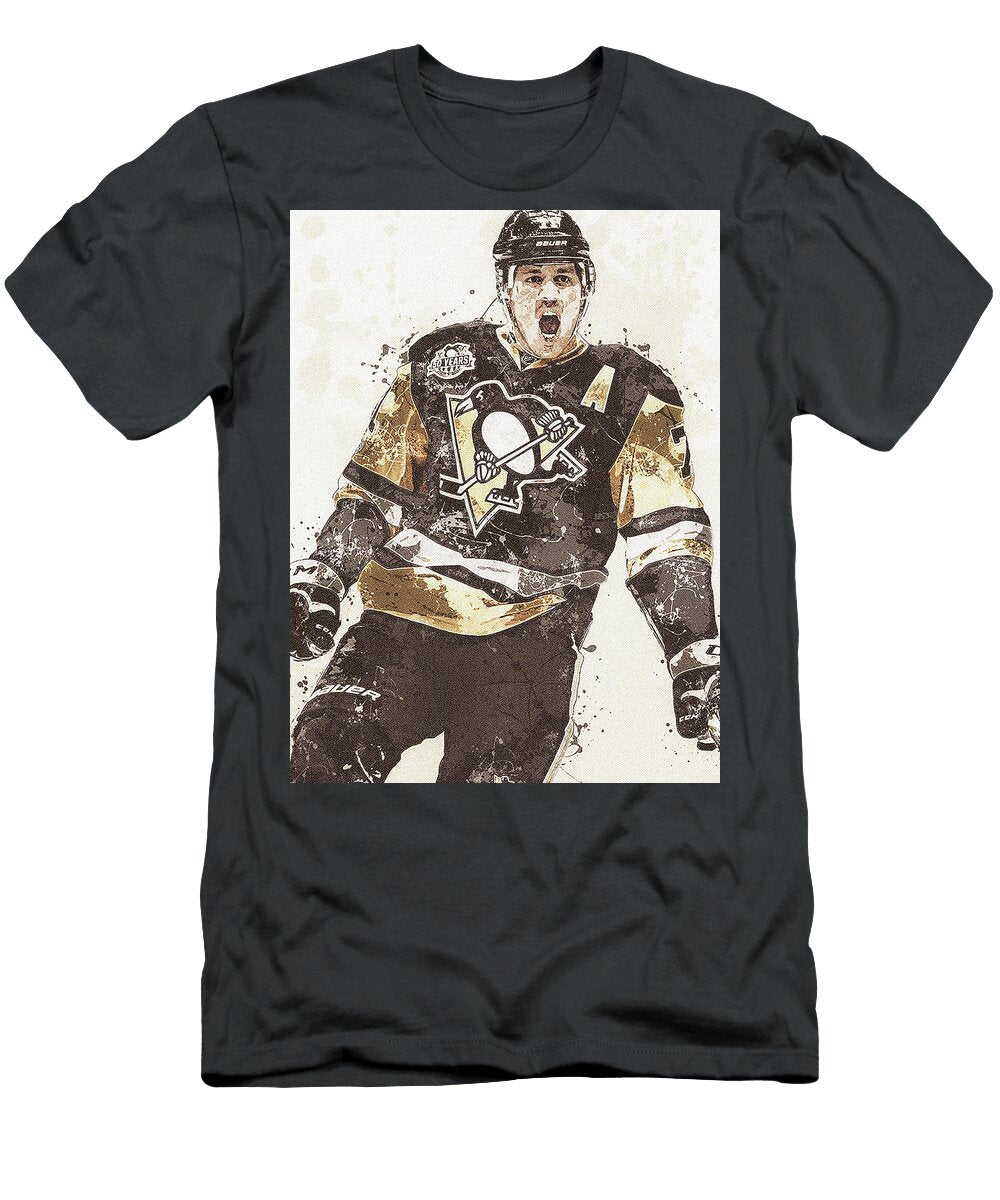 Evgeni Malkin Pittsburgh Penguins Poster Willy Art T-Shirt