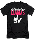 Experience Addicted to Llamas Alpaca Llama Lover Vintage Ezone Prints T-Shirt