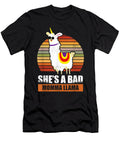 Experience Shes a Bad Momma Llama for a Llama Fan Alpaca Llama Gift for Fan Ezone Prints T-Shirt