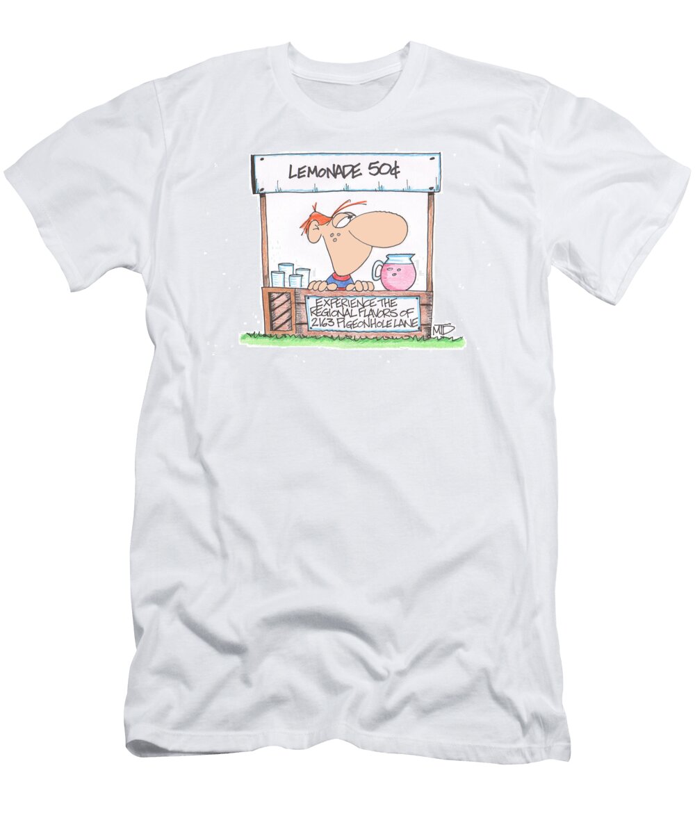 Experience the Regional Flavors of 2163 Pigeonhole Lane Michael Dugan T-Shirt