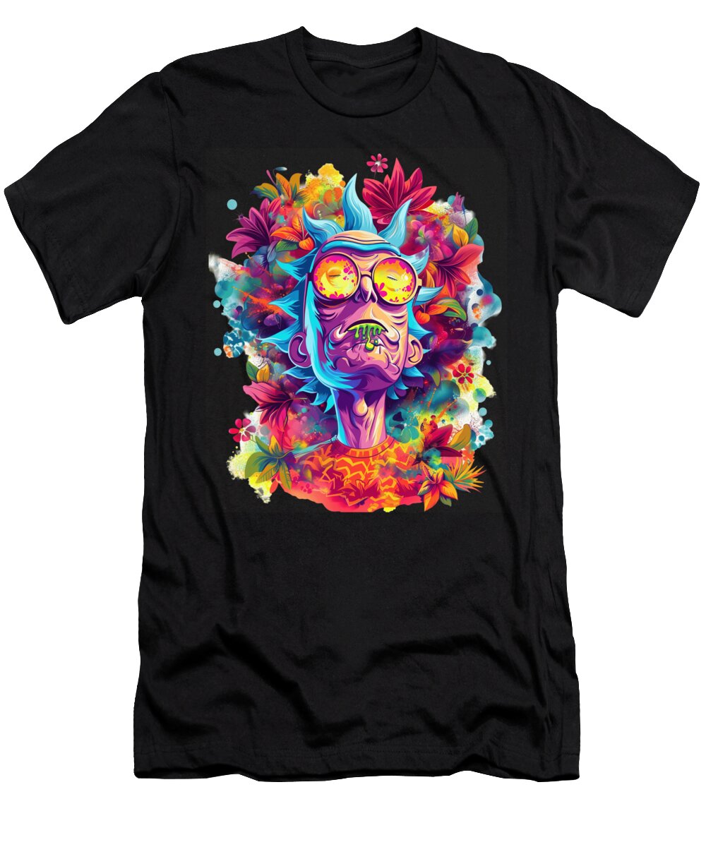 Eyehole Mans Territorial Warning Doris Santiago Art T-Shirt