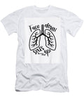 Faces to Down Sats Up Respiratory M Fadly T-Shirt
