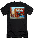 Fairmount Bagel in Winter Montreal City Scene Carole Spandau T-Shirt
