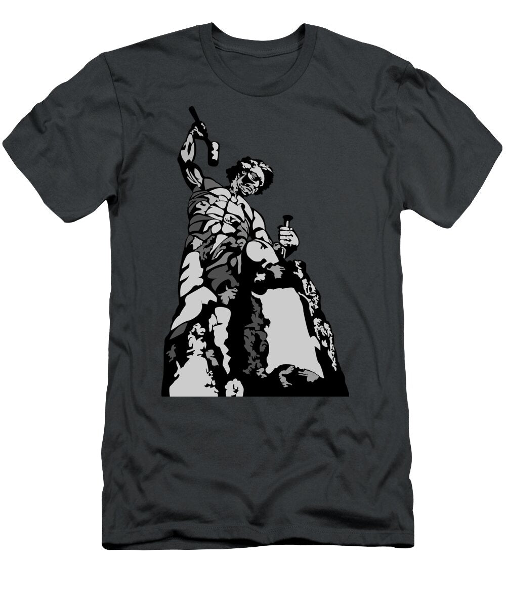 Fall Self Sculpture Medieval Greek Mythology Martin Kariuki T-Shirt
