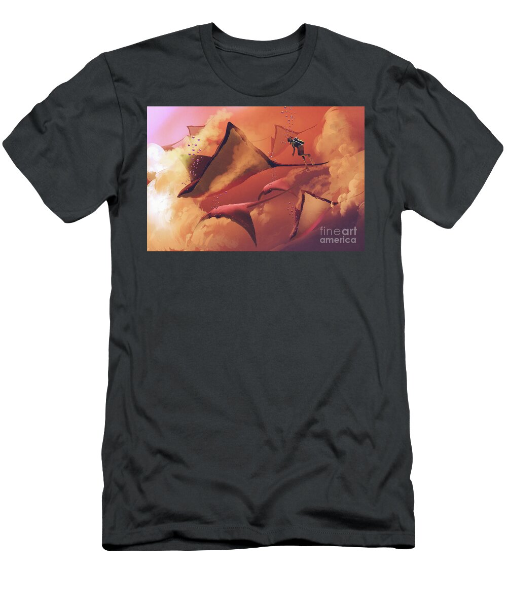 Fantasy Mantas Tithi Luadthong T-Shirt