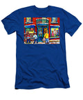Favorite Montreal Lunch Spot Wilenskys Counter Canadian Hockey Art Painting for Sale Carole Spandau Carole Spandau T-Shirt