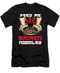 Feed Me Ramen Noodles Japanese Japan Moon T-Shirt