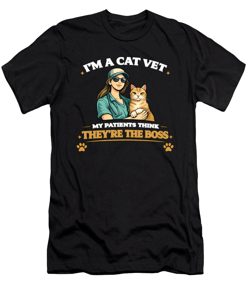 Female Cat Vet 01 Elisabeth Lucas T-Shirt