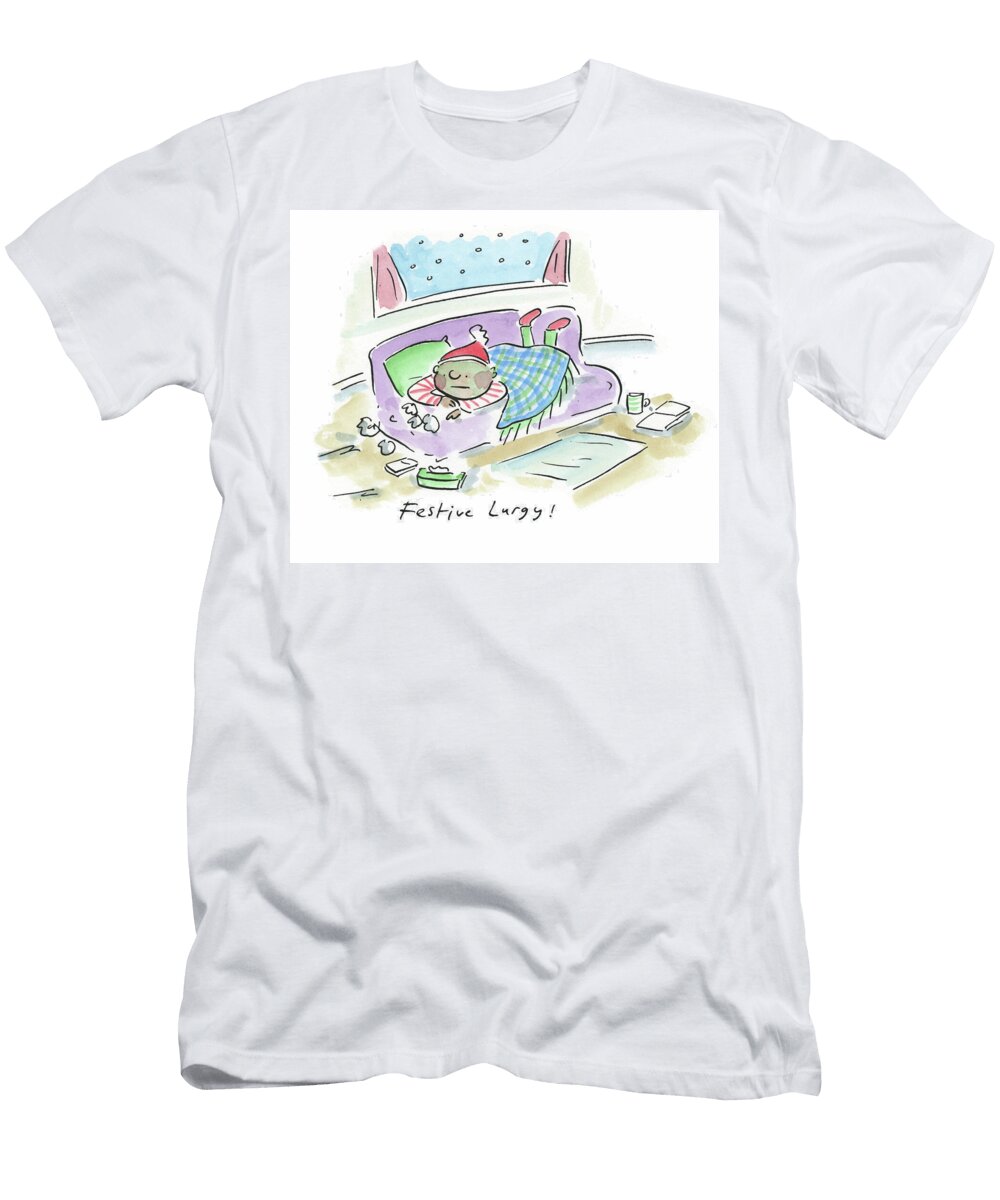 Festive Lurgy Rosie Brooks T-Shirt