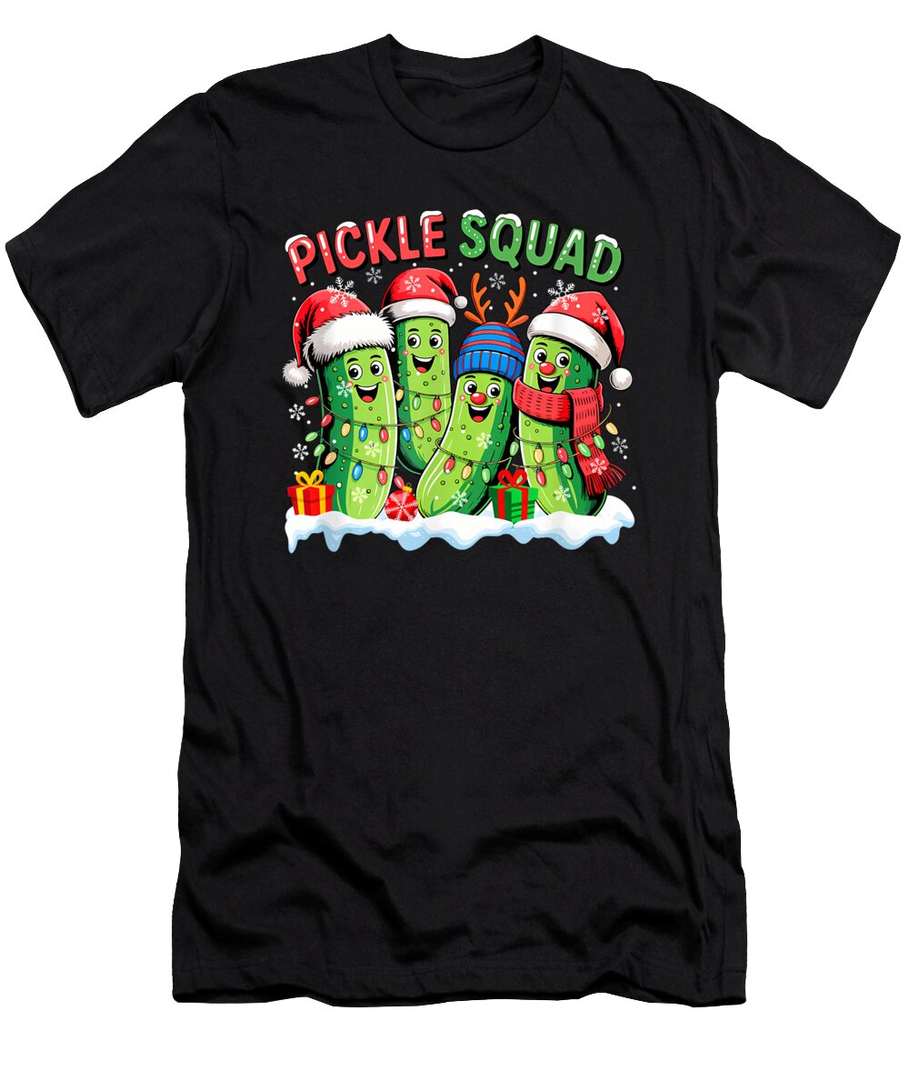 Festive Pickle Squad Arron Ruo T-Shirt