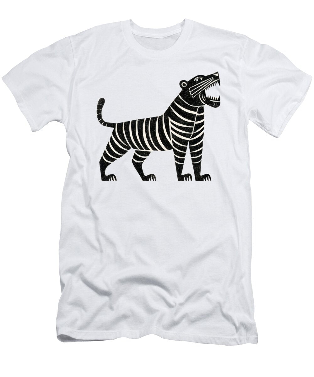 Fierce Striped Tiger Illustration Beautiful Things T-Shirt