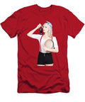 Fifties Diner Pin Up Waiter Serving Soft Drink Ryan Jorgensen T-Shirt