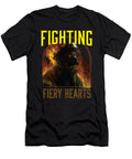 Fighting Fiery Hearts Fire Rescue Firefighting Firefighter Maximus Designs T-Shirt