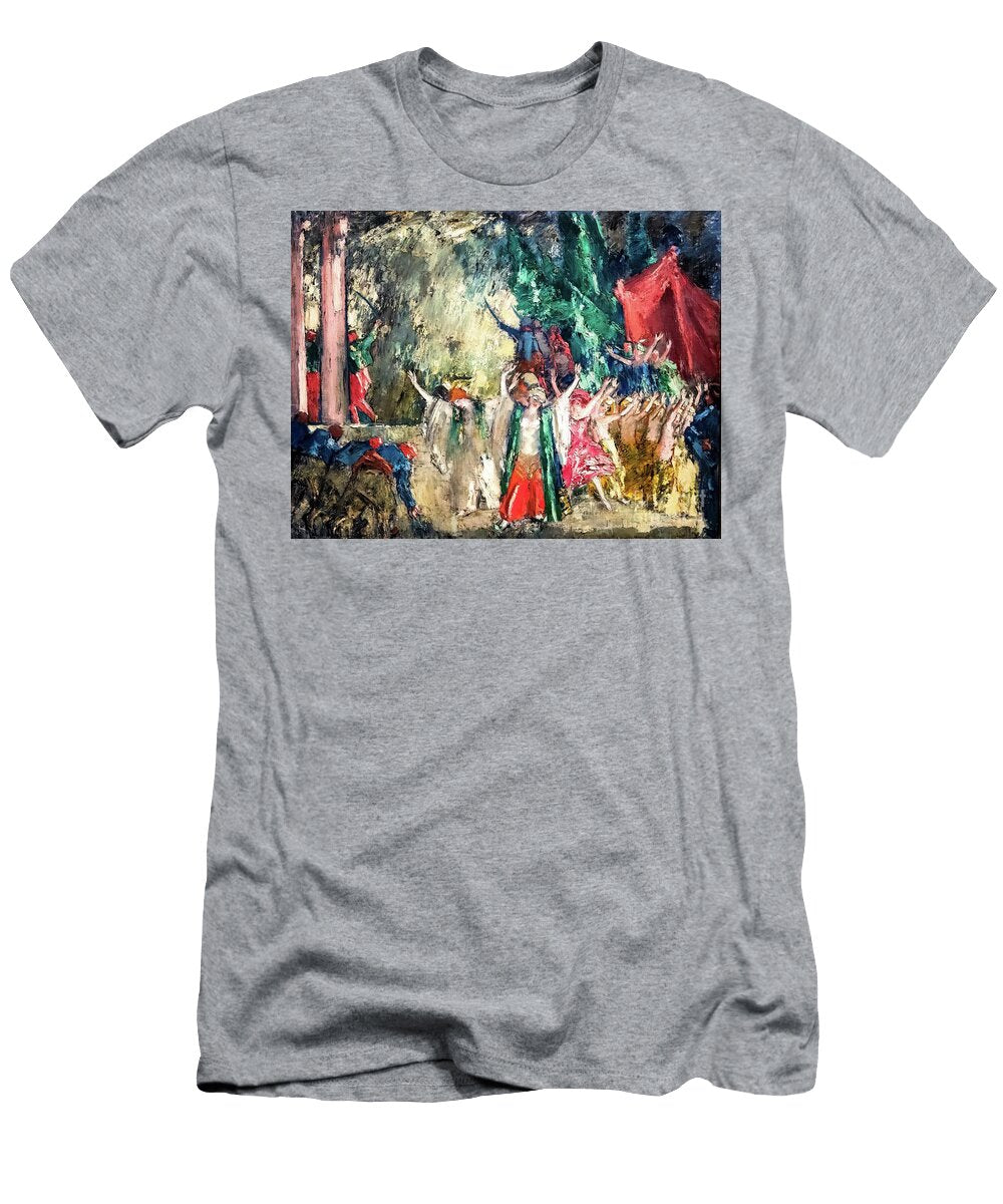 Finale Stage Scene By Janos Vaszary 1923 Janos Vaszary T-Shirt