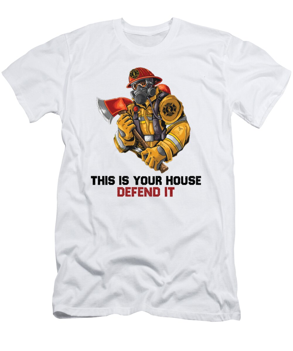 Fire Fighter Defend It Tinh Tran Le Thanh T-Shirt