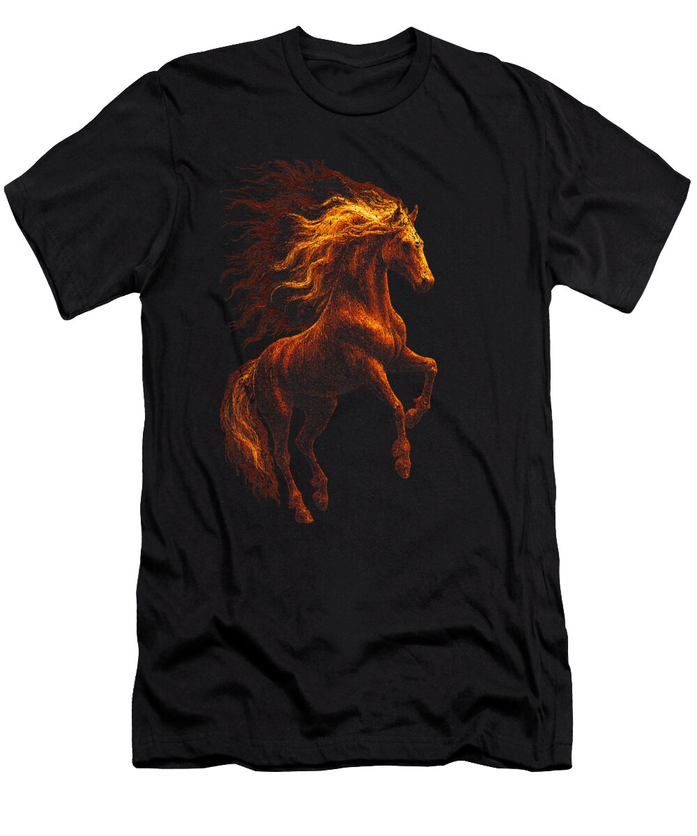 Fire Horse 2026 Year of the Horse Chinese New Studi Alex T-Shirt