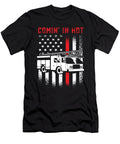 Firefighter American Flag Fire Truck Me T-Shirt