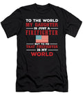 Firefighter Dad Jacob Zelazny T-Shirt