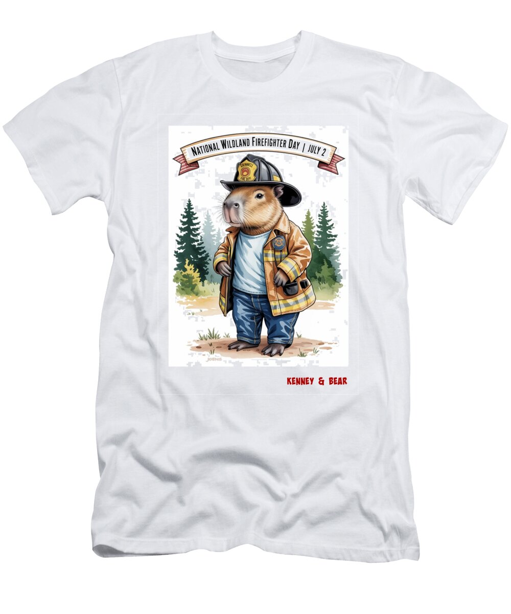 Firefighter Day Greg Joens T-Shirt