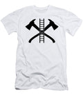 Firefighter Fireman Ax Fire Ladder First Responder Kanig Designs T-Shirt