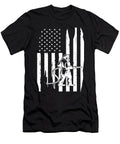 Firefighter in America Flag Tinh Tran Le Thanh T-Shirt