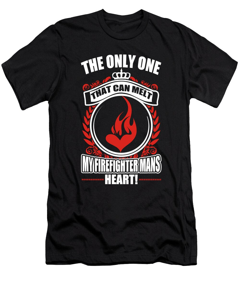 Firefighter Man Jacob Zelazny T-Shirt