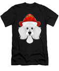 Firefighter Poodle Canine Handler I Fireman Dog I Maximus Designs T-Shirt