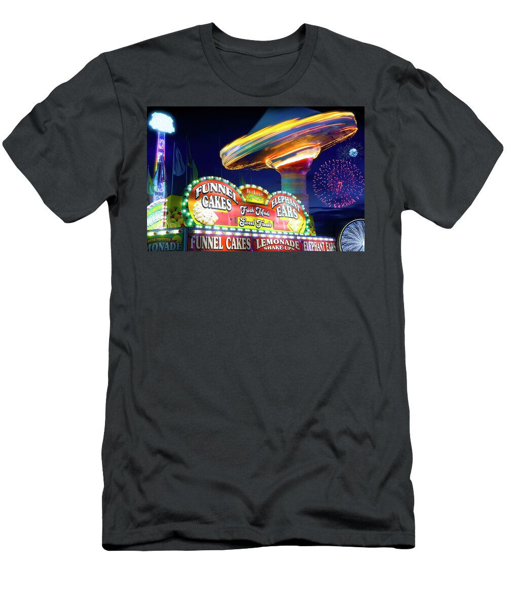 Fireworks At the State Fair Mark Andrew Thomas T-Shirt