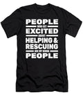 First Responder Emt Ems Police Firefighter Paramedic Crazy Squirrel T-Shirt