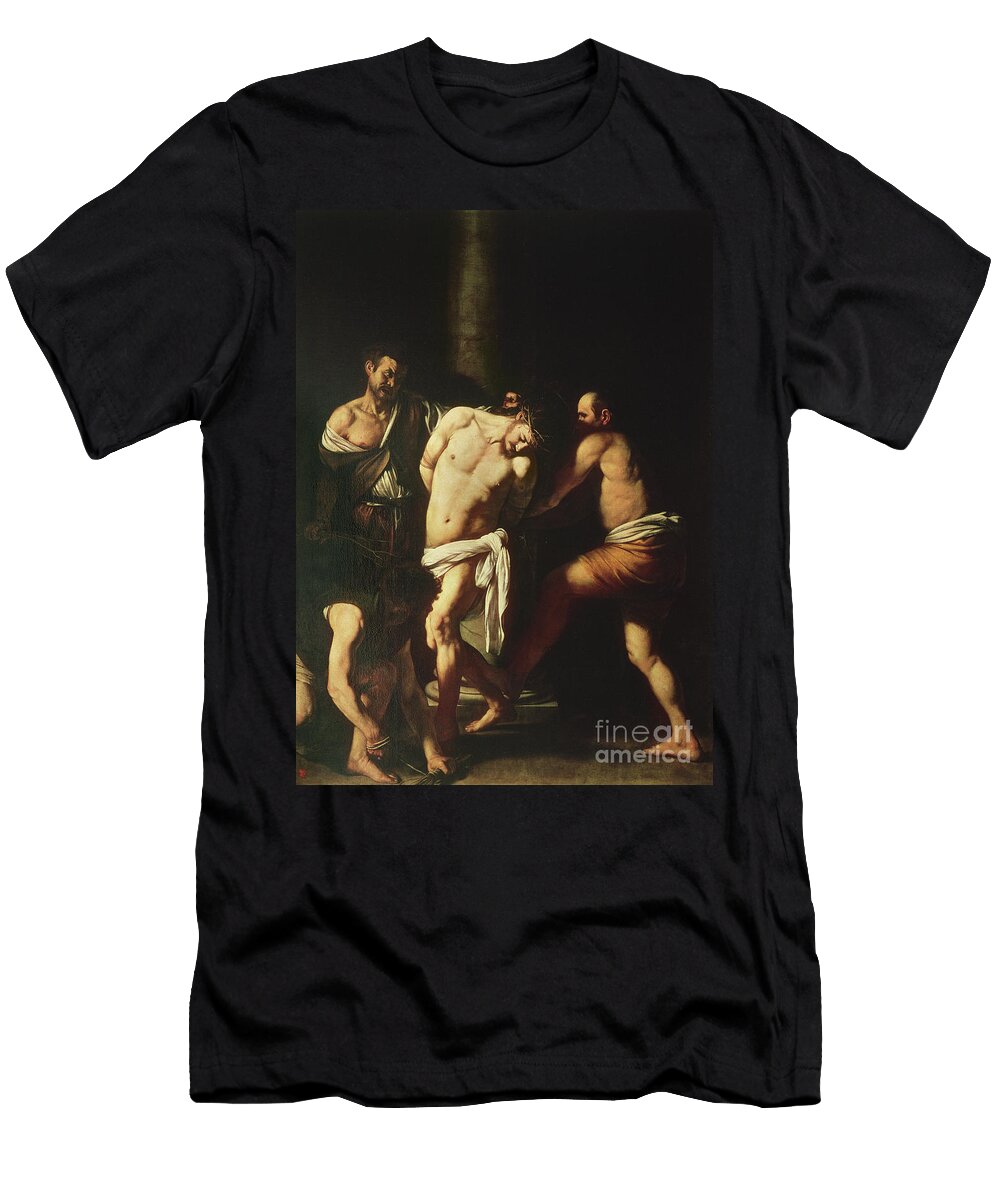 Flagellation 1607 Michelangelo Merisi Da Caravaggio T-Shirt
