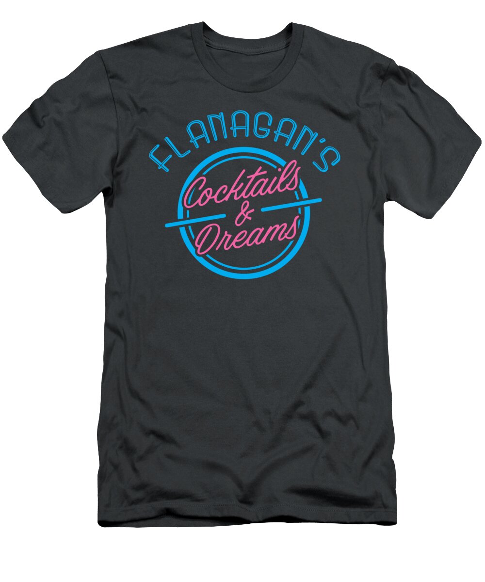 Flanagans Cocktails and Dreams Anastasia Hartati T-Shirt