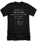 Flirting Bartender Wont Get Free Drink But Its Worth a Shot Design Noirty Designs T-Shirt