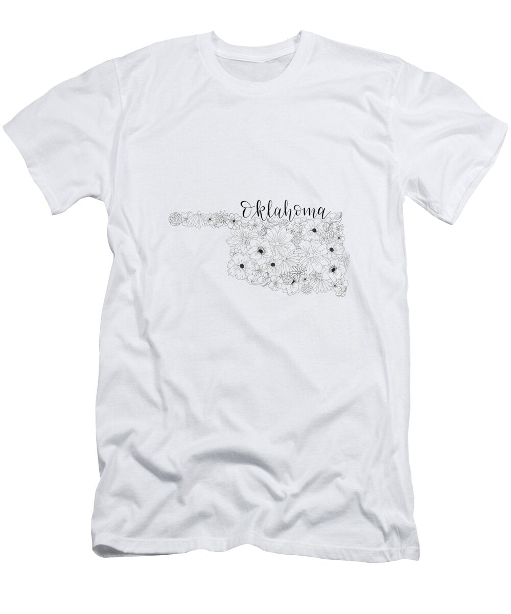 Floral Oklahoma Evie Eddins T-Shirt