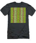 Floral Stripes Pattern Jen Montgomery T-Shirt