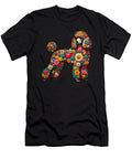 Flower Poodle Lovers Dogs Owner Poodle Dad Funny Sophie Eleanor T-Shirt
