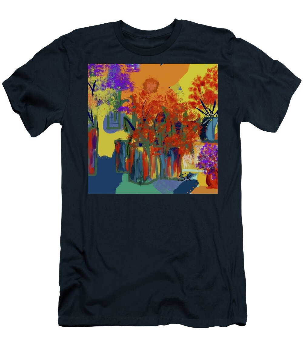 Flowershop Binge Square Sherry Killam T-Shirt
