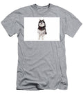 Fluffy Husky with Silly Expression Paul Sears Resilient Rover T-Shirt