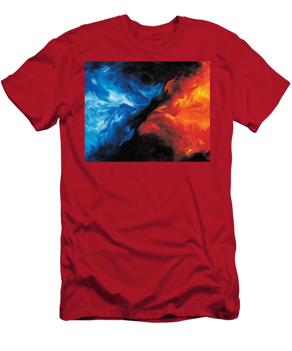 Fluid Game on Canvas Max Freeman T-Shirt