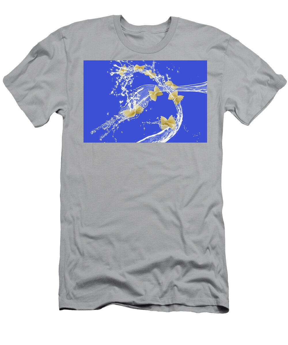 Flying Pasta Christine Sponchia T-Shirt
