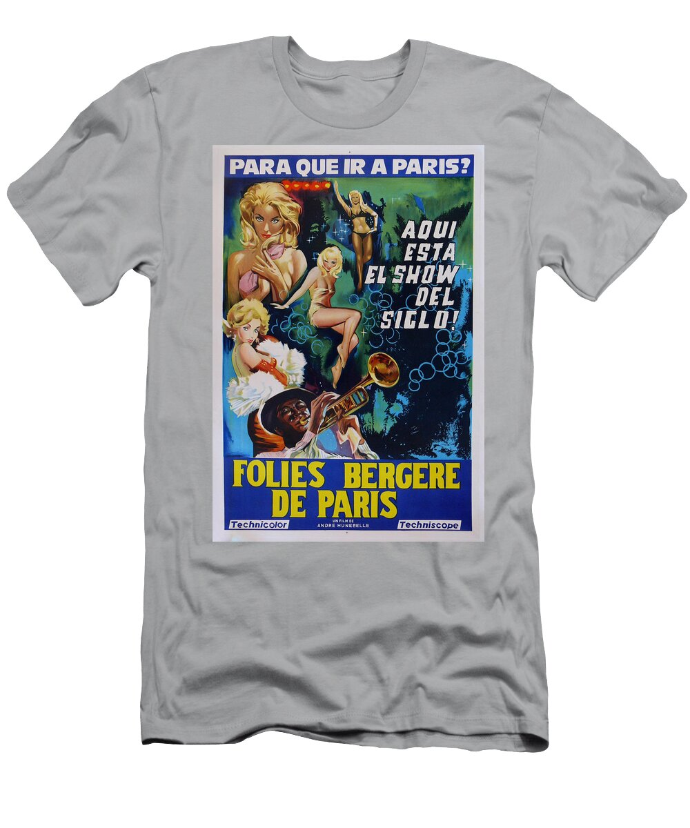 Folies Bergere De Paris 1935 Original Movie Poster T-Shirt