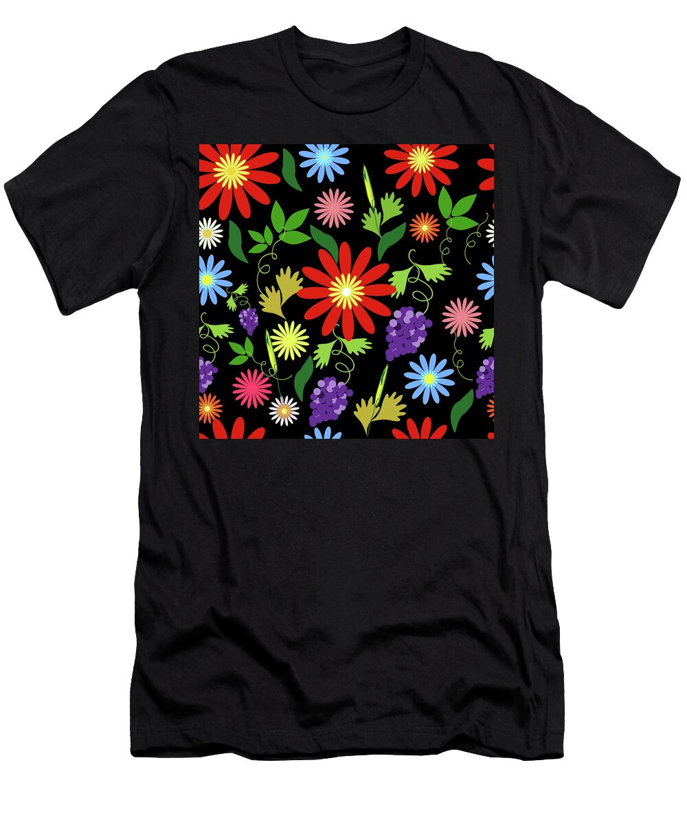 Folklore Background Marina Usmanskaya T-Shirt
