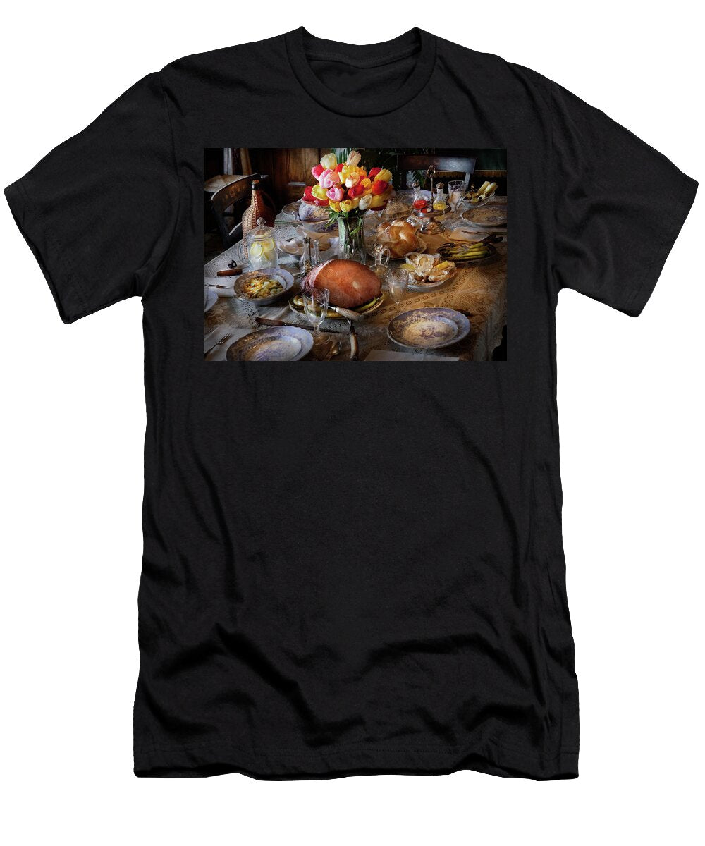 Food Easter Dinner Mike Savad T-Shirt