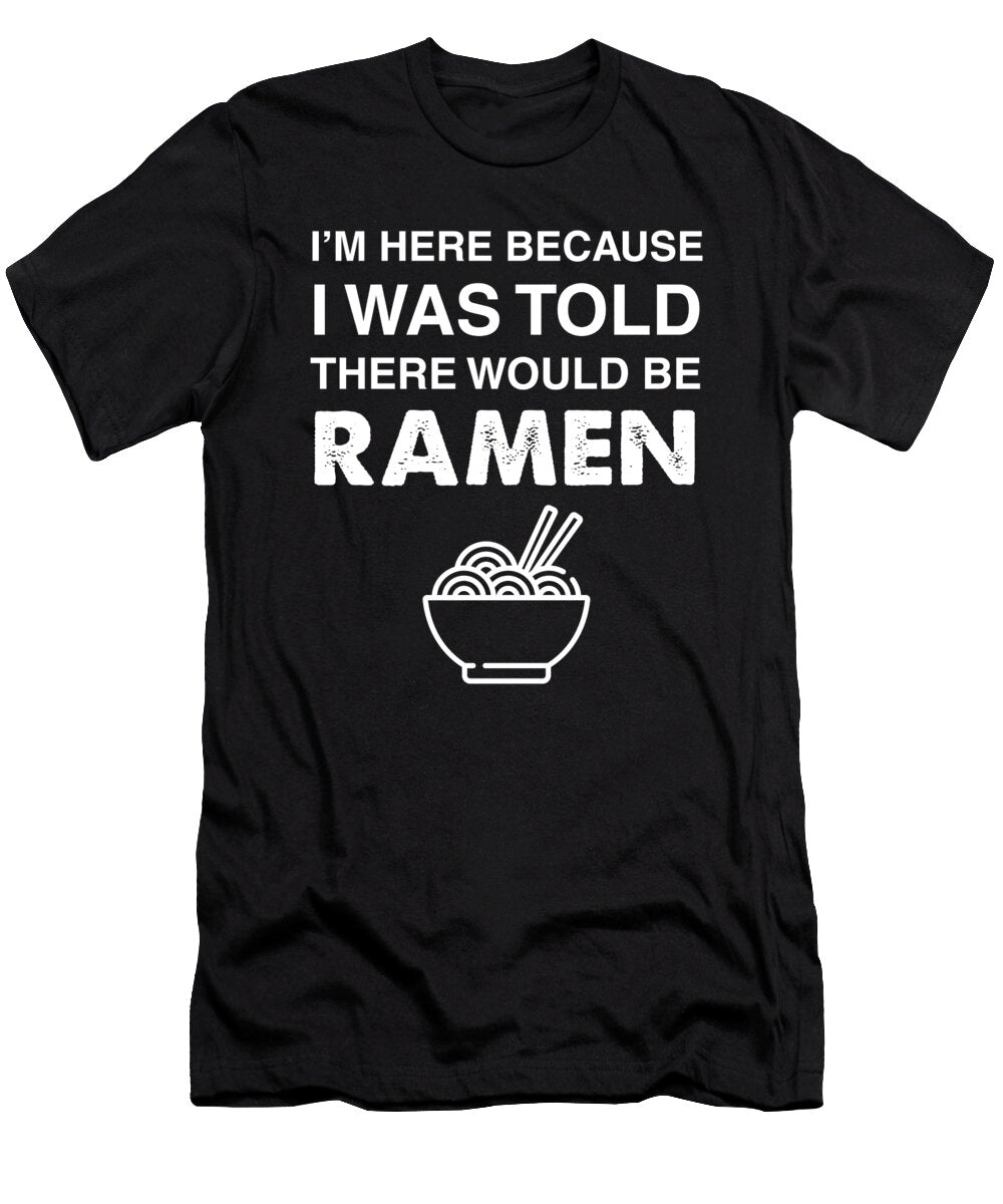 Food Saying Ramen Orange Pieces T-Shirt